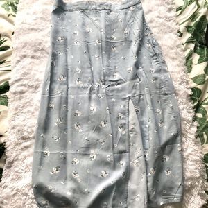Hollister Midi Flower Skirt